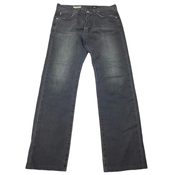 AG Adriano Goldschmied Matchbox Slim Straight Legs Jeans Washed Stone Gray Sz 29 - Picture 2 of 8